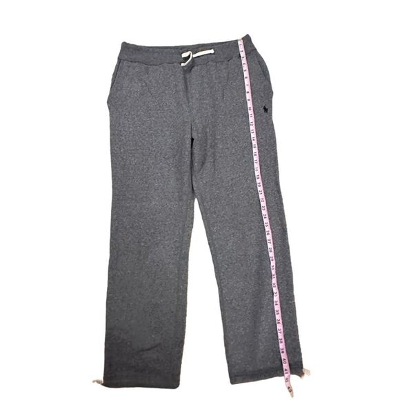 Polo Ralph Lauren ~ Grey Melange Sweatpants ~ drawstring waist and hem ~ sz XL - Picture 9 of 13